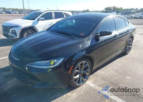 2015 Chrysler 200 S из США, поврежденный, VIN 1C3CCCBB7FN537727